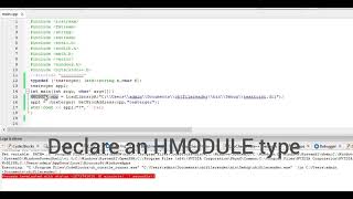 proper way to call a function inside a dll