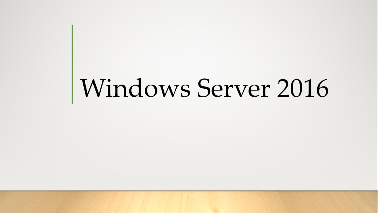 Windows Server 2016 - 3 - Instalação do Windows Server 2016 - YouTube