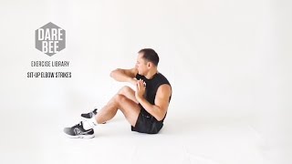 Exercise Library: Sit-Up Elbow Strikes