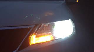 Skoda Rapid Gündüz Ledi Ile Çakarlı Sinyal