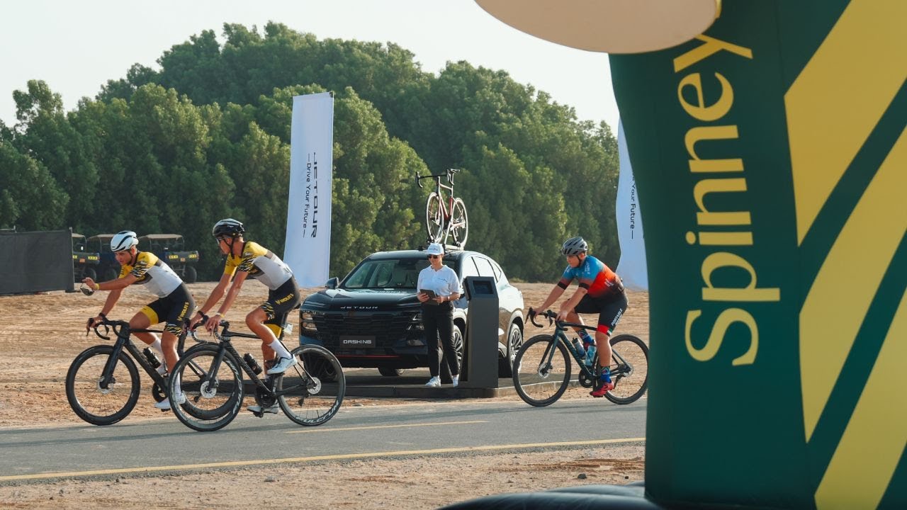 Jetour | Elite Group Holding - Official Vehicle Partner of Spinneys Dubai 92 Cycle Challenge BUR 1