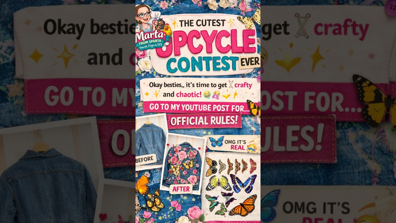 CONTEST!!!  #diyfashion #freepeopledupe #thriftflip #sustainablestyle #shoplocal #budgetfashion