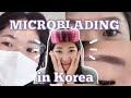 My eyebrow microblading experience in korea 
