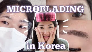 my eyebrow microblading experience in korea 🇰🇷 by Adventures of Awkward Amy 2,328 views 5 months ago 13 minutes, 7 seconds