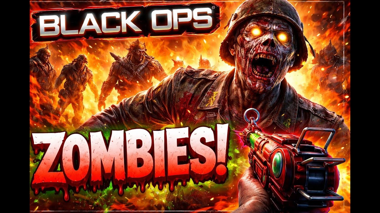 NOW I AM PLAYING CALL OF DUTY BLACK OPS ZOMBIE 1