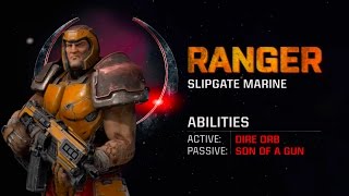 Quake Champions Ranger Skins and Abilities Tutorial