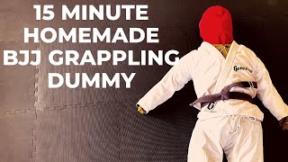 15 Minute Homemade BJJ Grappling Dummy