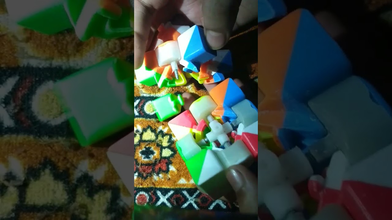 how to break a Rubik's cube 