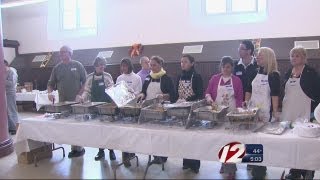 Volunteer groups in Providence help feed the homeless