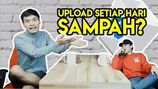 Download Lagu UPLOAD TIAP HARI SAMPAH?! (DBD Duo Berambut Debat! with Alvinvajhrin dan Delfano) | NgaBar #15 MP3