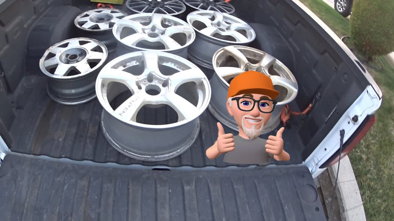 SCRAPPING MY ALUMINUM RIMS !! - YouTube