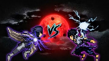 Sasuke Last OP VS Sasuke Rinnegan V2 OP in Jump Force Mugen