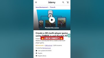 Create a 3D multi-player game using THREE.js and Socket.IO