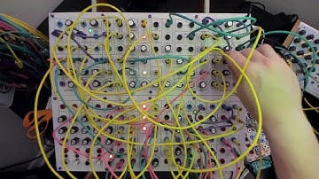 Serge DIY Paperface Synthesizer. Prism Circuits Build. Ambient and Spooky.
