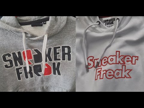 Sneaker freak hoodie how to spot original. Avoid fake sneaker freak hoodies  - YouTube