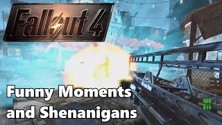 Fallout 4: Floating Minuteman, Glitches, Creepy Skeletons