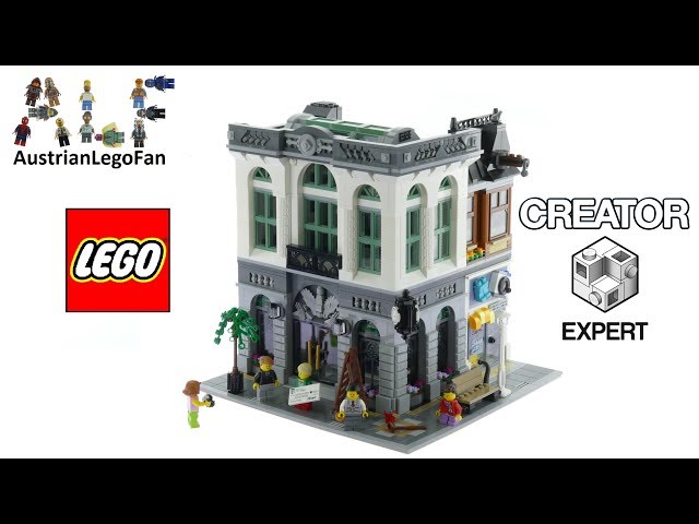 Lego Creator 10251 Brick Bank - Lego 10251 Speed Build - YouTube