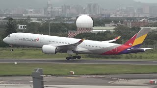 Over 35 Mins of Plane Spotting at Taipei Taoyuan Int’l Airport (TPE/RCTP) |桃園機場飛機起降