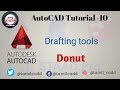 AutoCAD Tutorial-10 | Donut | Drafting Tools Session-5 | AutoCAD தமிழில் | Tamil CADD