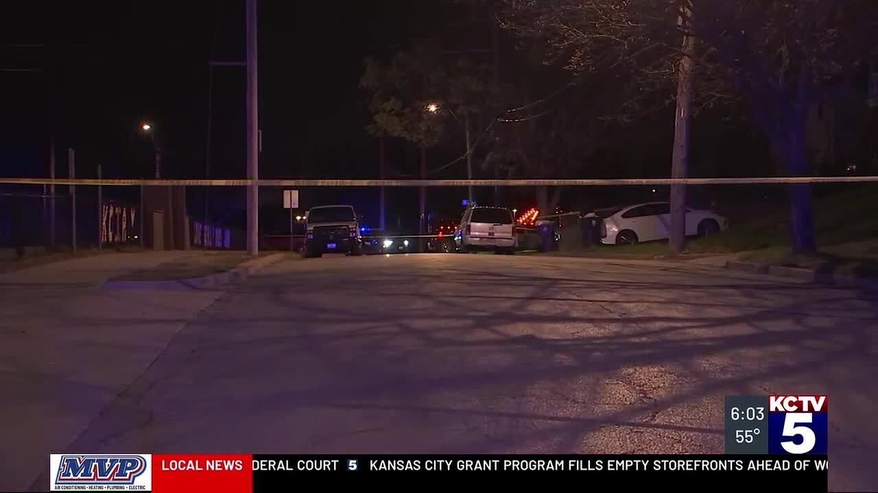 Woman killed, man hurt in overnight shooting in Kansas City - YouTube