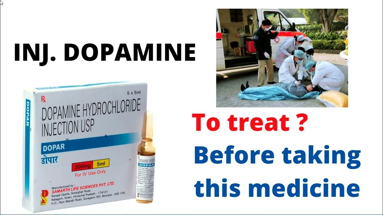 Dopamine Injection uses and side effects Emergency drugs Commonly