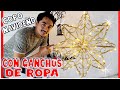 COPO O ESTRELLA NAVIDEÑA || ADORNO NAVIDEÑO DE HOGAR || PARA NAVIDAD