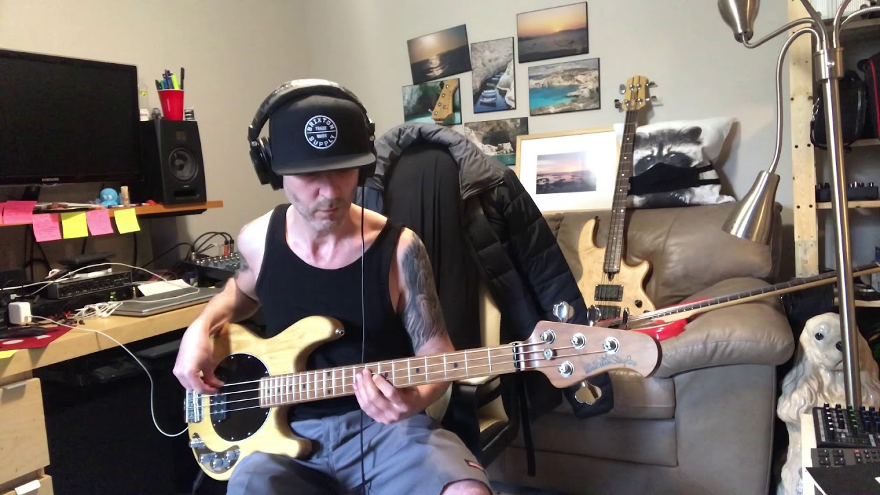 Red Hot Chili Peppers Knock Me Down Bass Cover YouTube
