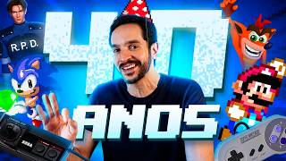 LIÇÕES DE VIDA MAIS IMPORTANTES QUE APRENDI COM OS GAMES NOS MEUS 40 ANOS!