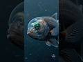 The Fish That Sees Through Its Own Head | Barreleye Fish Explained | #shorts