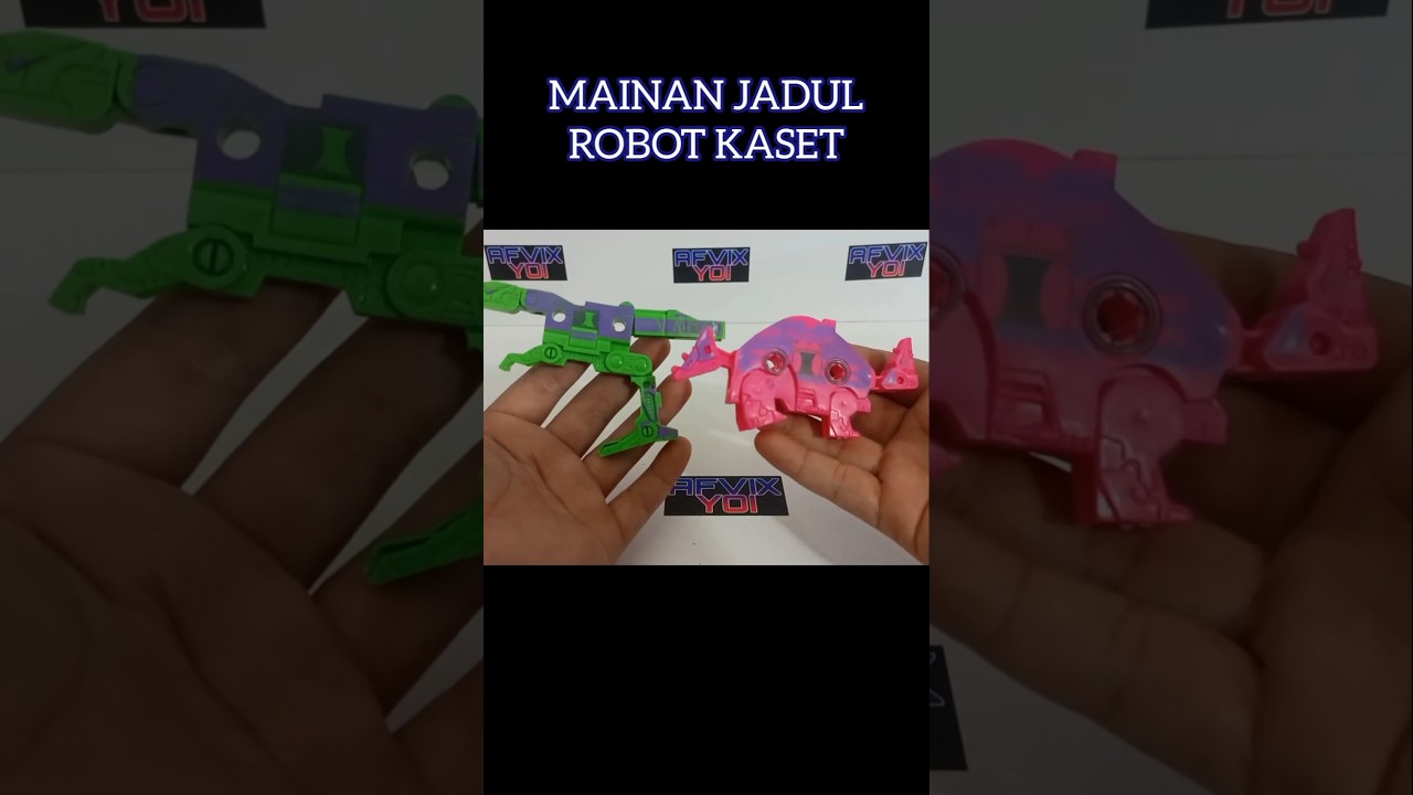 mainan jadul robot kaset 