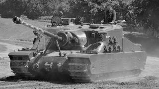 Sedmdesát osm tun pancíře z Anglie a kanón, který prostřelil Panthera naskrz!