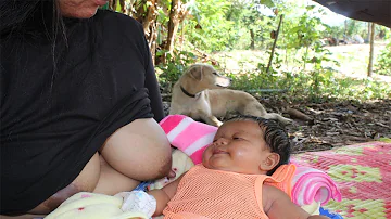Breastfeeding baby born on 08-05-2022 (was born 38 days)