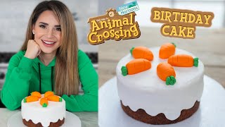 animal crossing birthday cake new horizons nerdy nummies