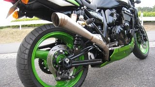 Kawasaki ZRX1200R 【コニカルGP 爆音サウンド♪】 - YouTube