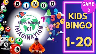 Kids Bingo Game 1-20 - Interactive Maths (Game 2!) screenshot 3
