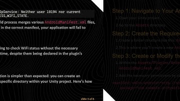 How to Effectively Add Permissions to AndroidManifest.xml for Your Unity3D Android Plugin