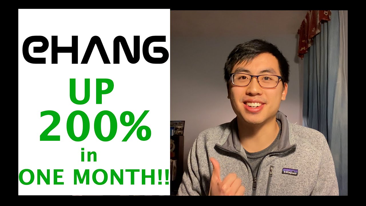 EHang Stock JUMPING 200% in ONE MONTH! EH Stock Analysis