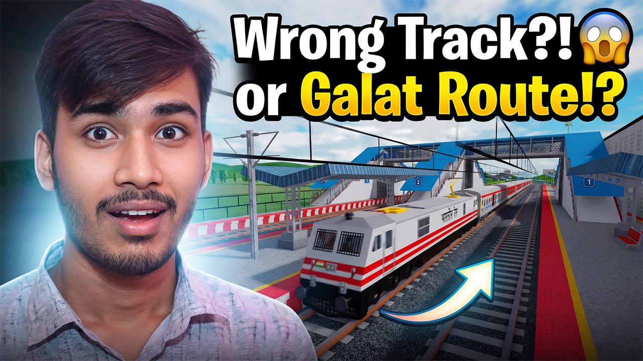Wrong Route Chaos! New Delhi to Chennai Train Went to Mumbai 😱 | Epic ...