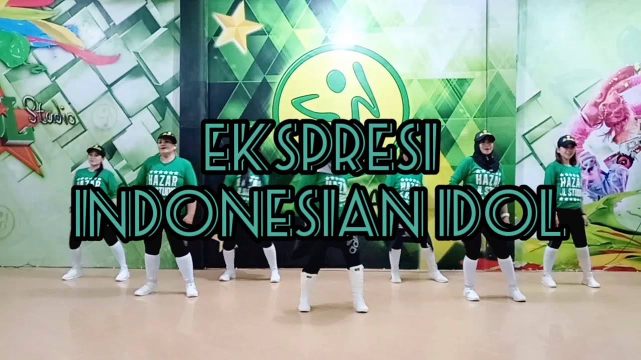 Ekspresi by Indonesian Idol || Zumba || Hazar JLStudio Sangasanga