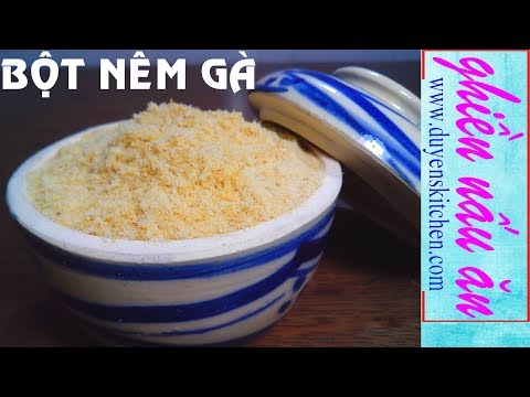 Video: Cách Làm Bột Gà