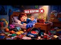 LAZY AT HOME BAD MANNERS | Jack Learns a Big Lesson | Slow English Story