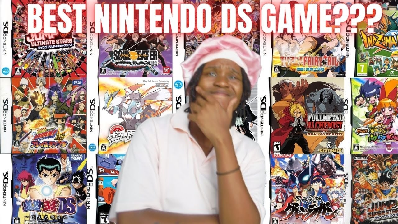 I PLAYED EVERY DS (ANIME) GAME in ONE VIDEO!!! - YouTube