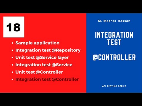 Spring Boot: Write Integration Test for Controller Layer | Delivering Quality 18 | API Testing
