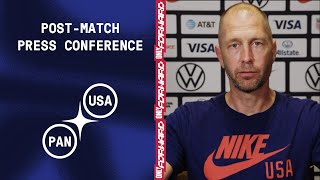 POST-MATCH PRESS CONFERENCE: Gregg Berhalter | PANAMA vs. USMNT | October 10, 2021