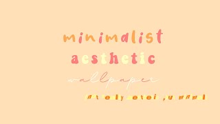 ✩Minimal Aesthetic Wallpaper✩ screenshot 4