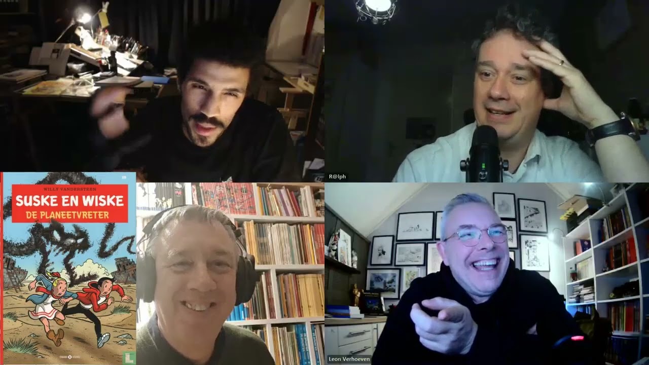 STRIPKAAST | Aflevering 7 ... met Stephan Louwes!!! Stripboeken in uw favoriete podcast!!