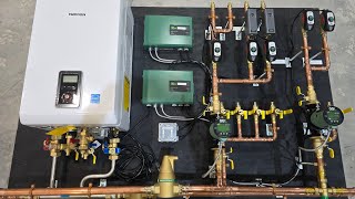 Pre-Built Navien Combi Boiler System With Towel Heaters