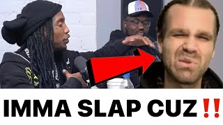 Bricc Baby GOES OFF on Milk 74 & Tells Munchie B & Spider Loc He Will Slap Milk on No Jumper