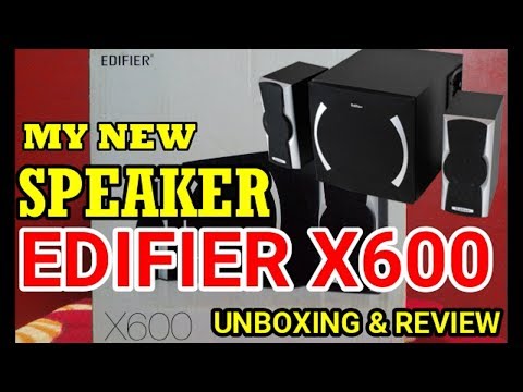 Unboxing & Review EDIFIER X600 *My New Speaker*