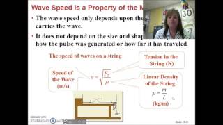 AP Physics 1 Unit 9. Waves Video 1  Wave definitions and speed